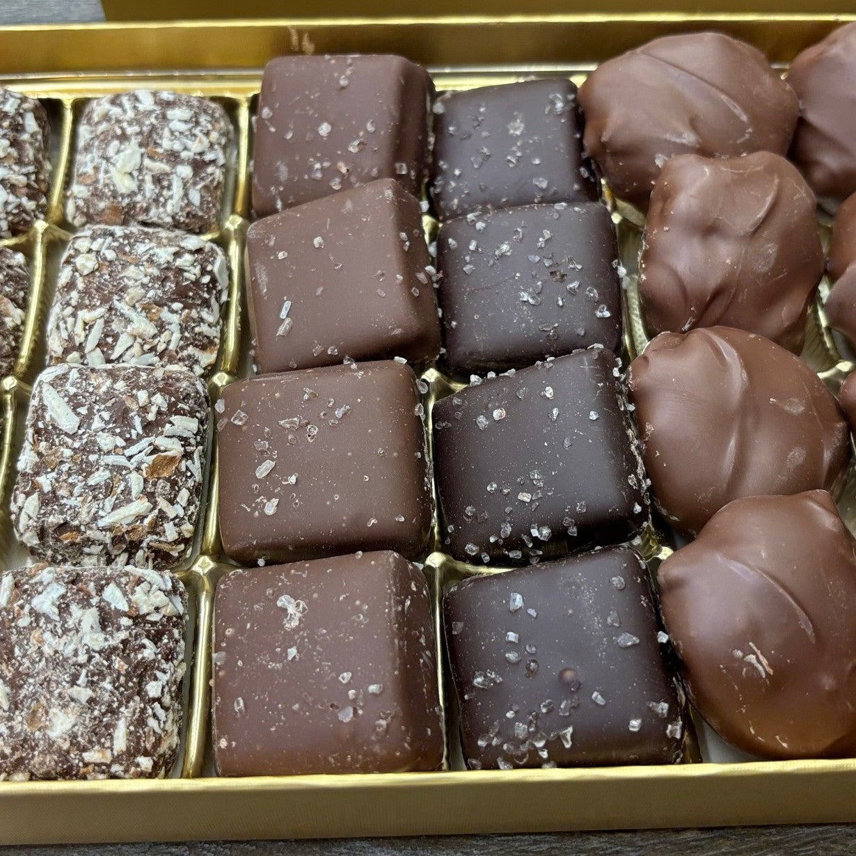 Turtles, Sea Salt Caramel & Toffee Box